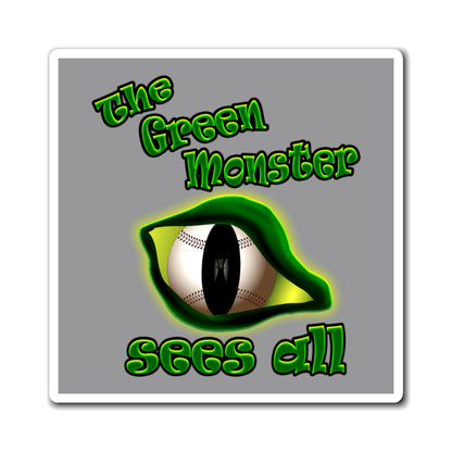 green monster - Magnets - (grey)