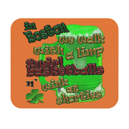 celtics logo - Mouse Pad (Rectangle) (crusta)