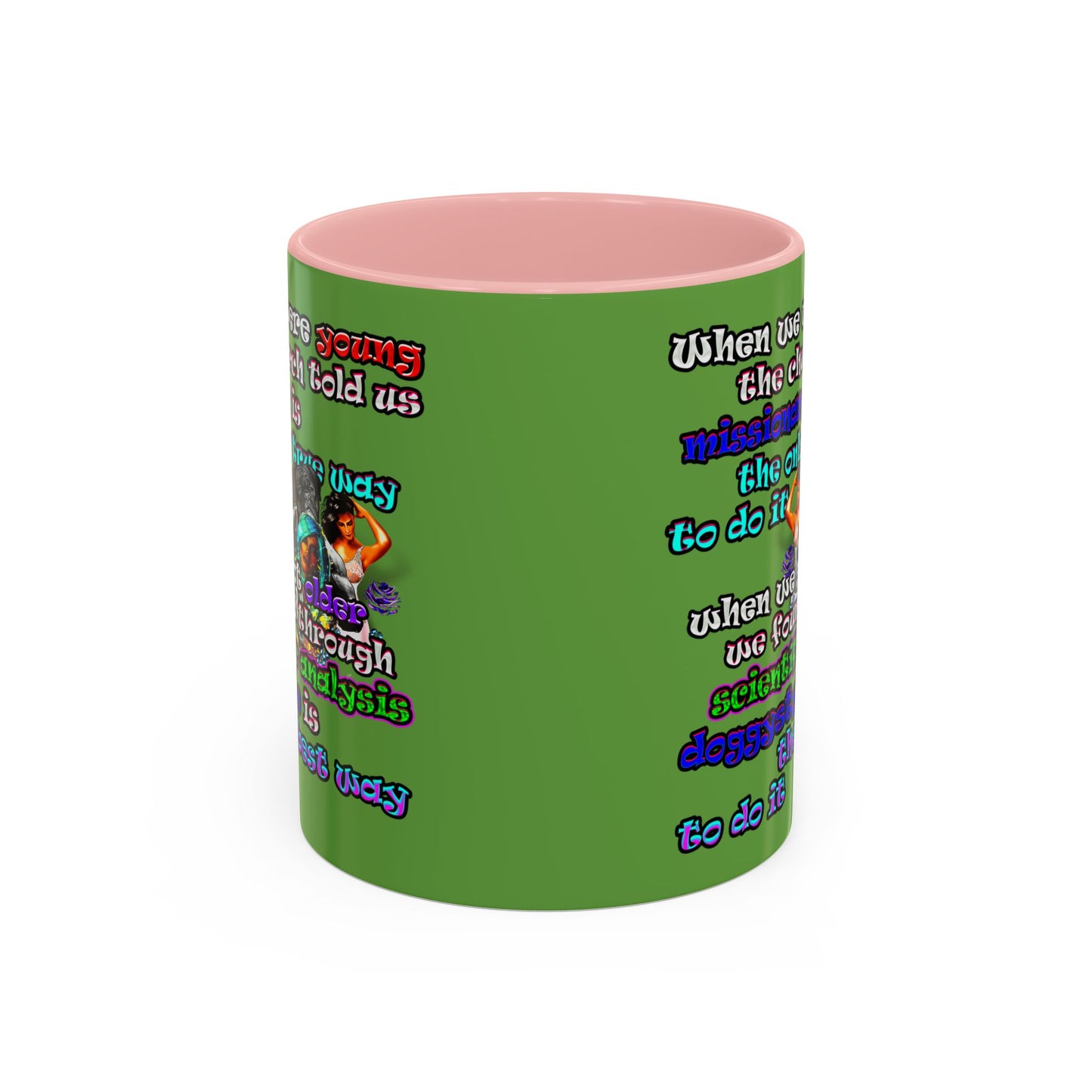 doggystyle - Accent Mug (green)