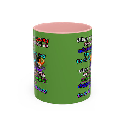 doggystyle - Accent Mug (green)