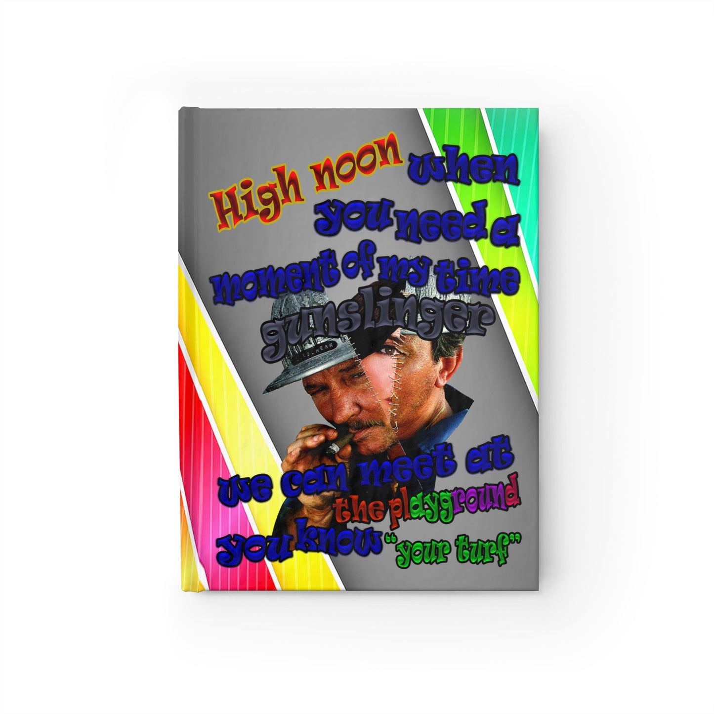 high noon - journal-blank (rainbow split)