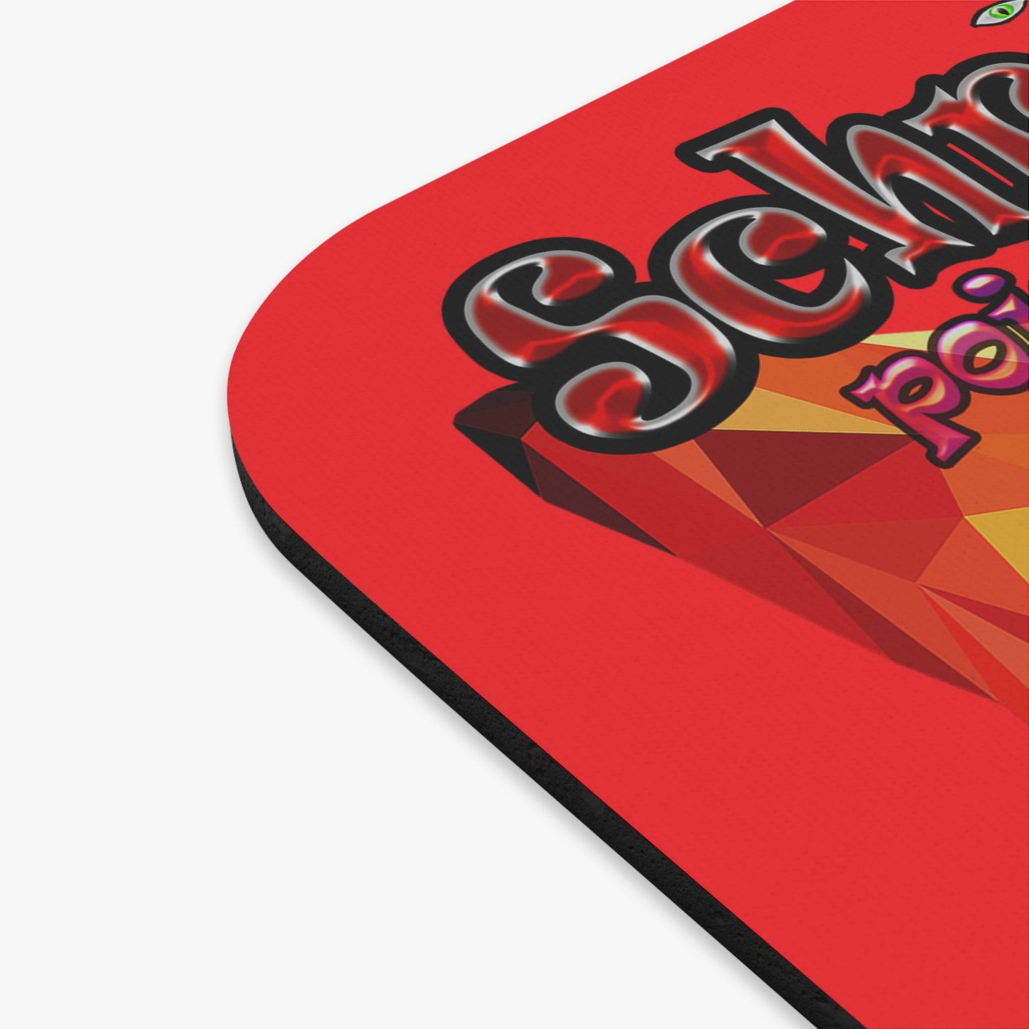 schrodinger's cat - Mouse Pad (Rectangle) (red)