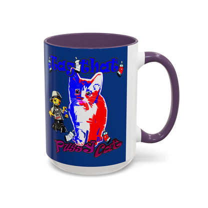 tag that - Accent Mug (dark blue)