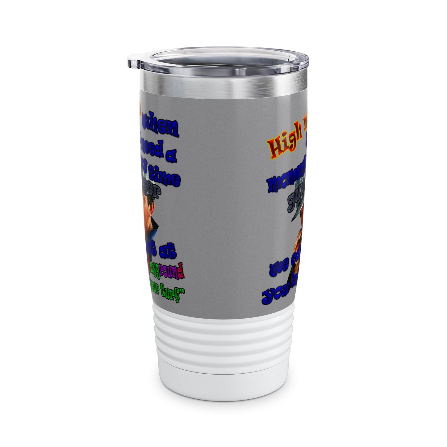 high noon - Ringneck Tumbler, 20oz (grey)