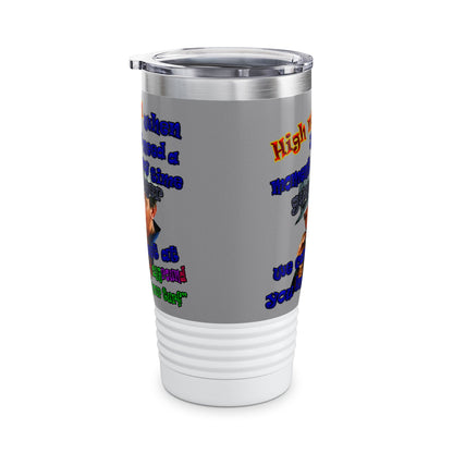 high noon - Ringneck Tumbler, 20oz (grey)