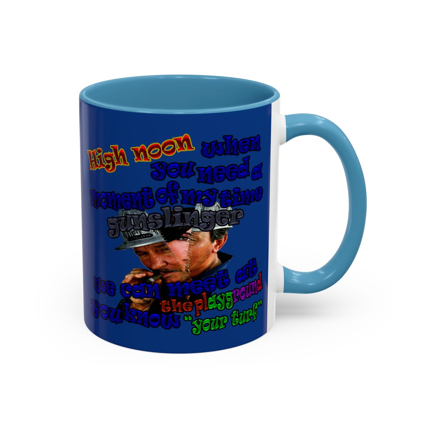 high noon - Accent Mug (dark blue)