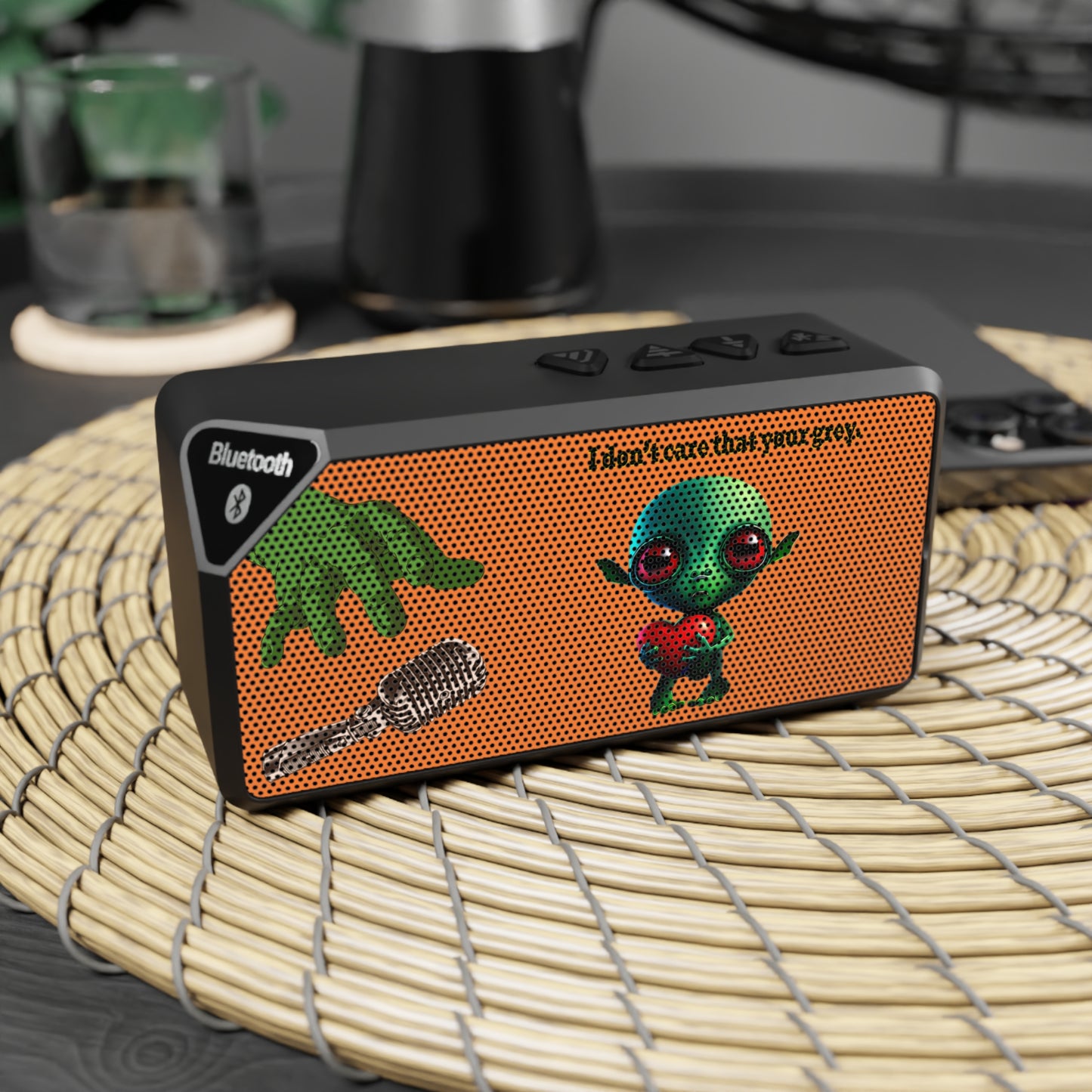 I don't care that your grey - Jabba Bluetooth Speaker (crusta)