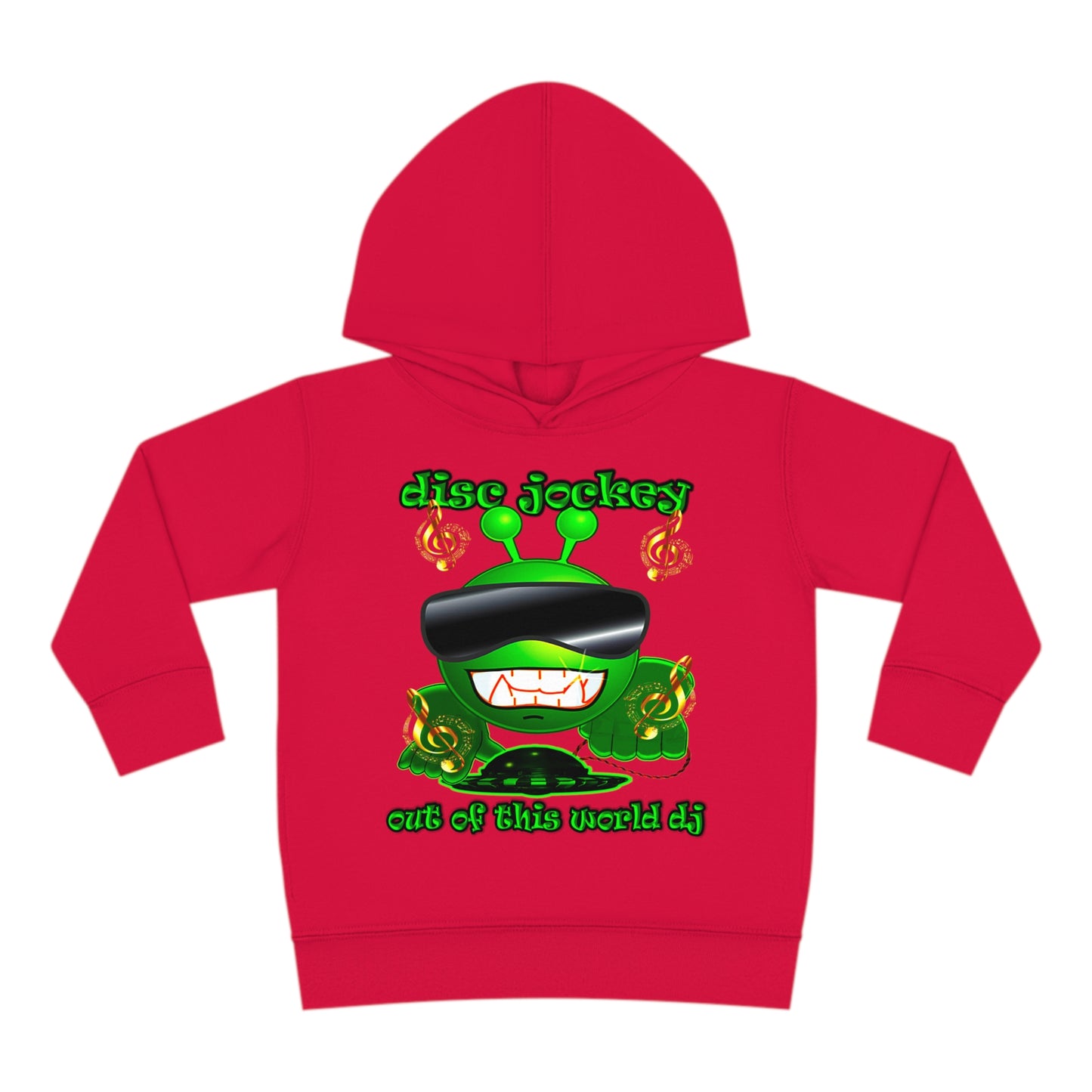 disc jockey - Toddler Pullover Fleece Hoodie