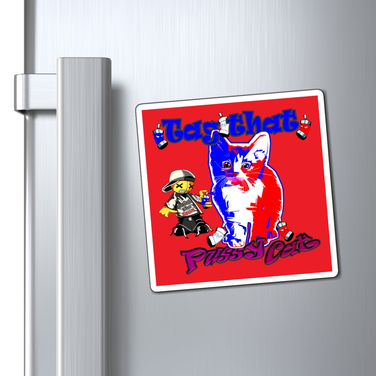 tag that - Magnets - (red)