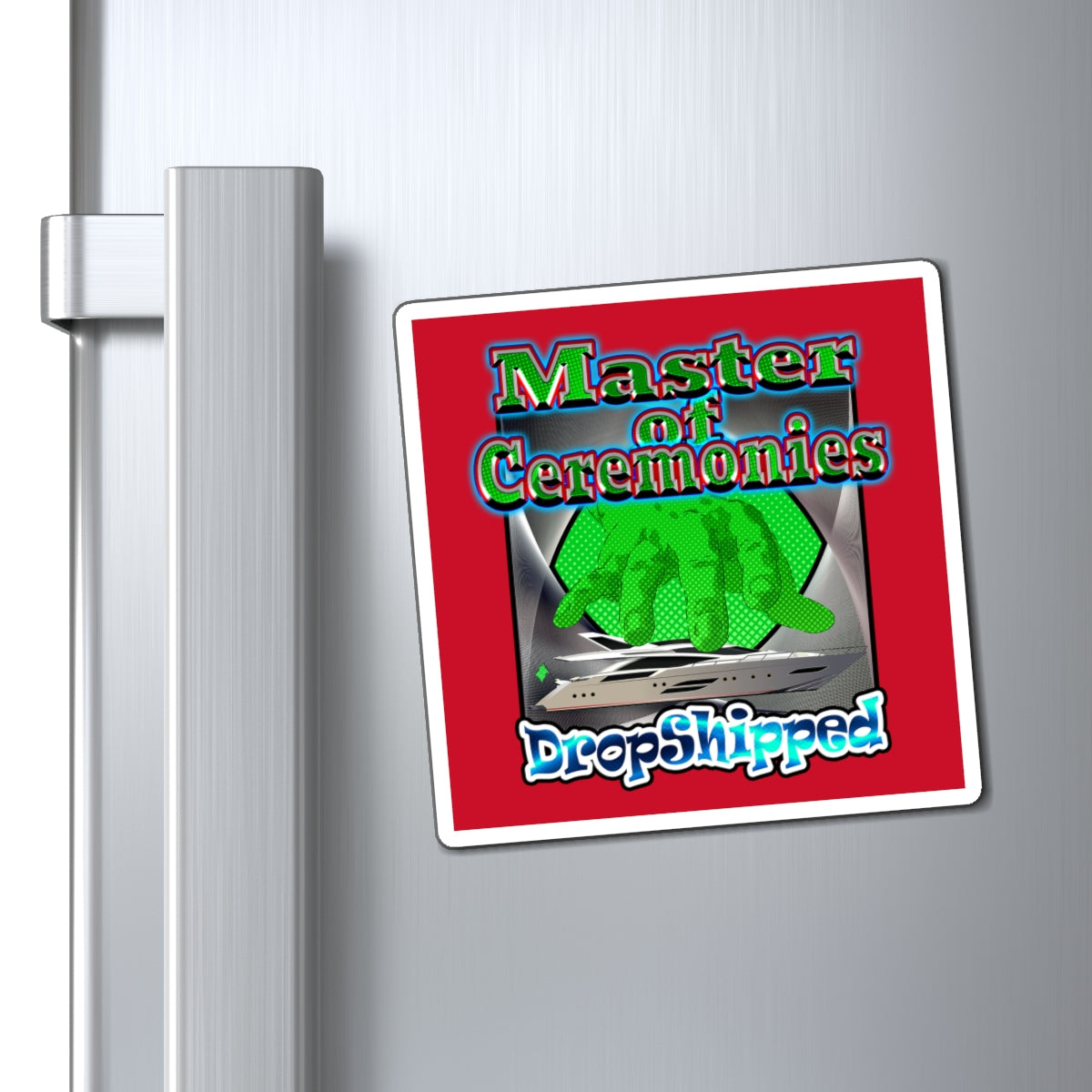logo - Magnets - (dark red)
