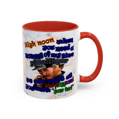 high noon - Accent Mug (white marble)