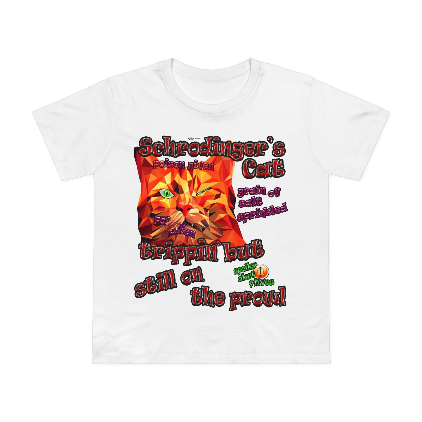schrodinger's cat - Women’s Maple Tee