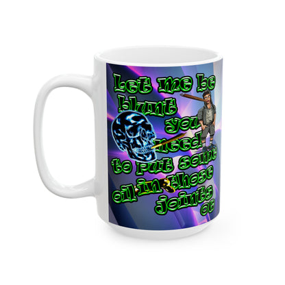og - White Mug (grey-pink wave)
