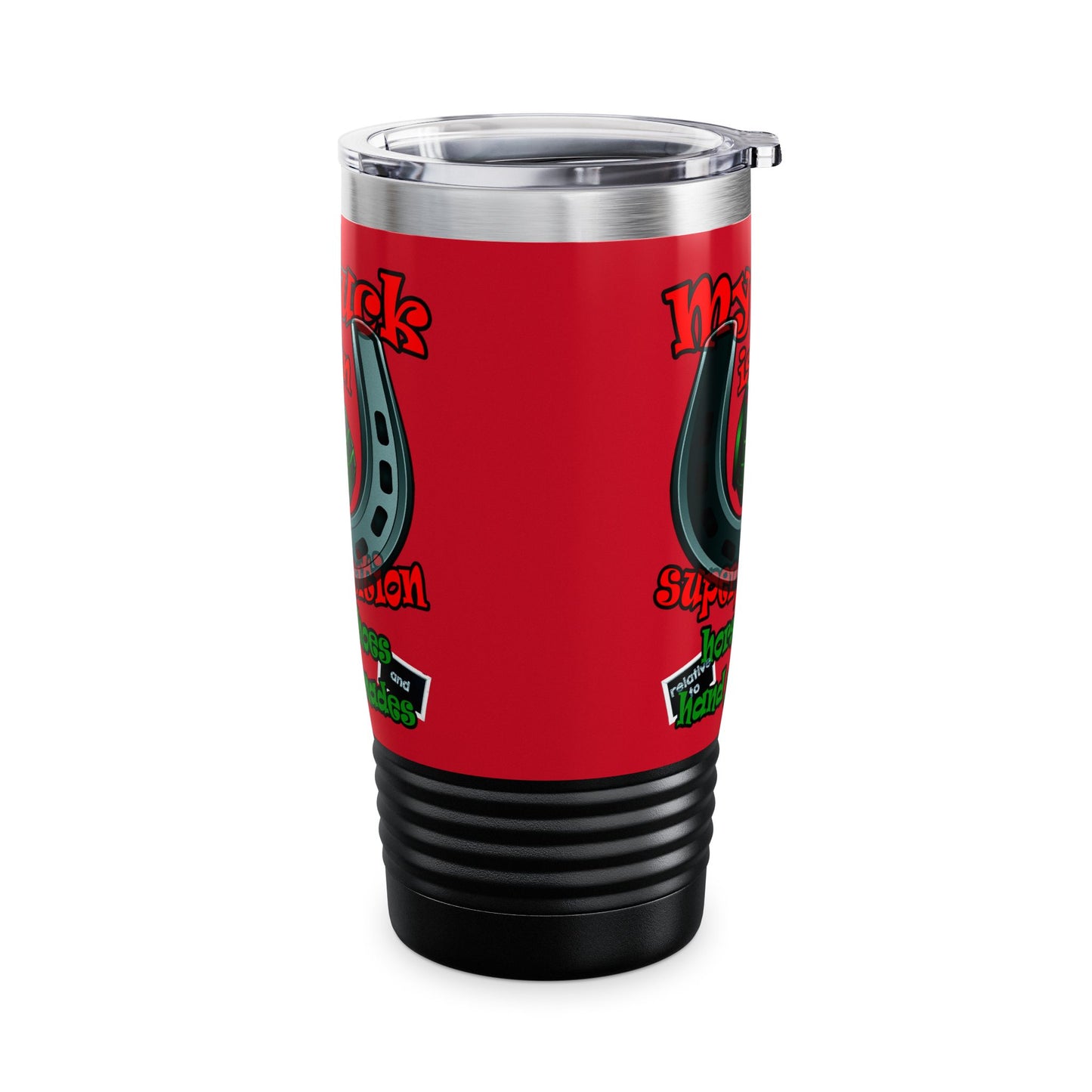 my luck - Ringneck Tumbler, 20oz (dark red)