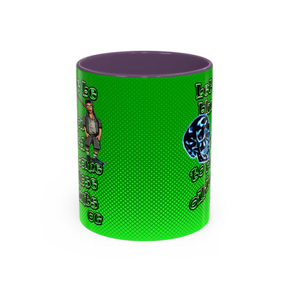 og - Accent Mug (logo green)