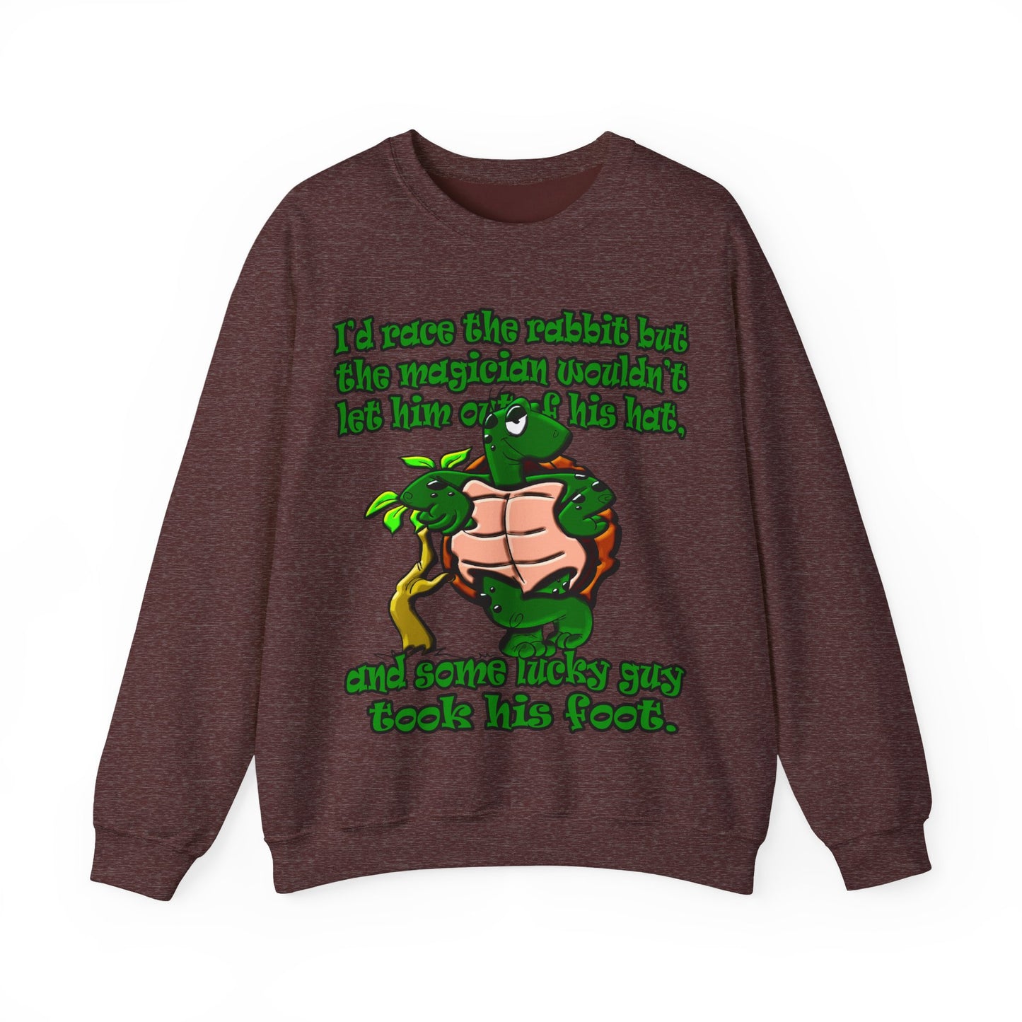 turtle race - Unisex Heavy Blend™ Crewneck Sweatshirt