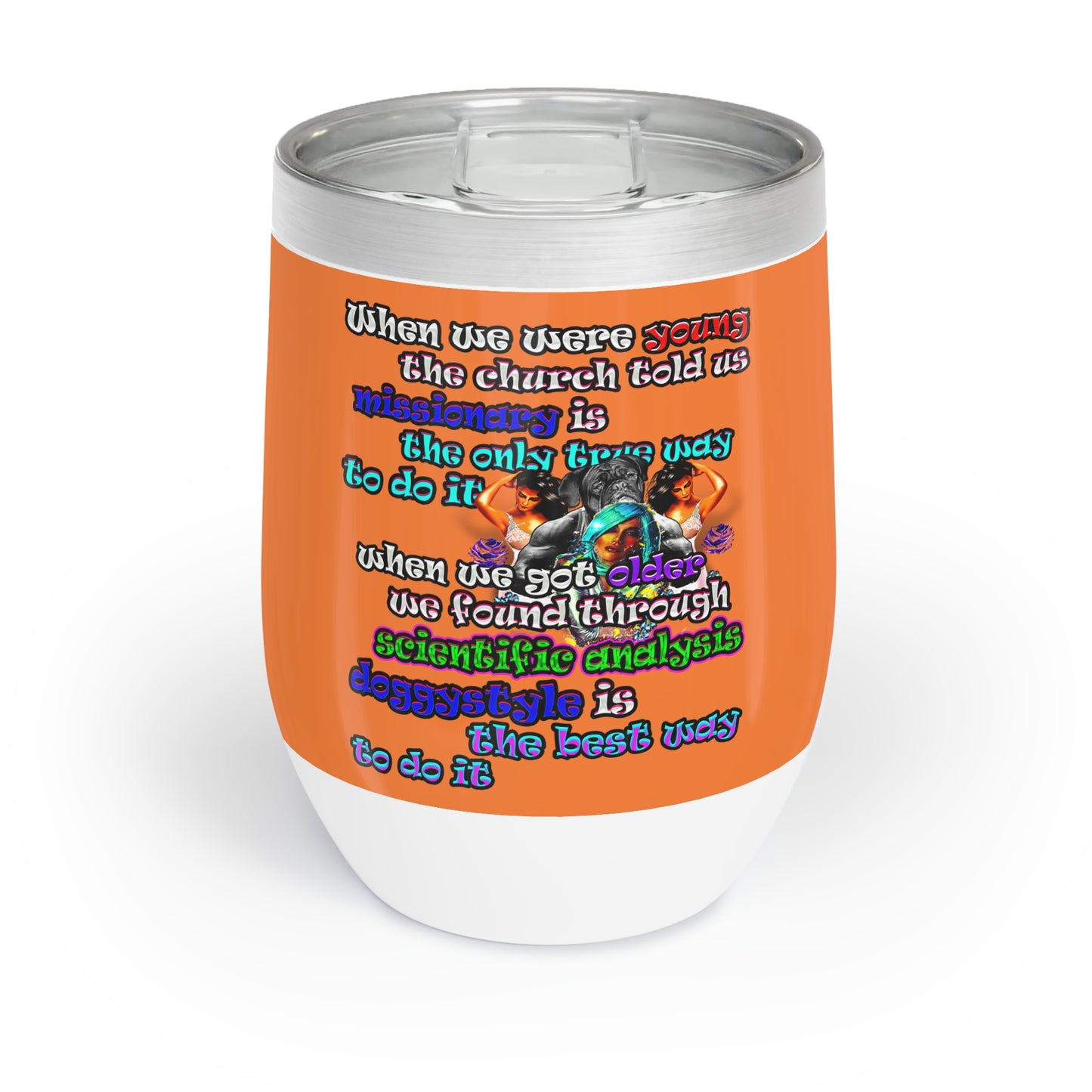 doggystyle - Chill Wine Tumbler (crusta)