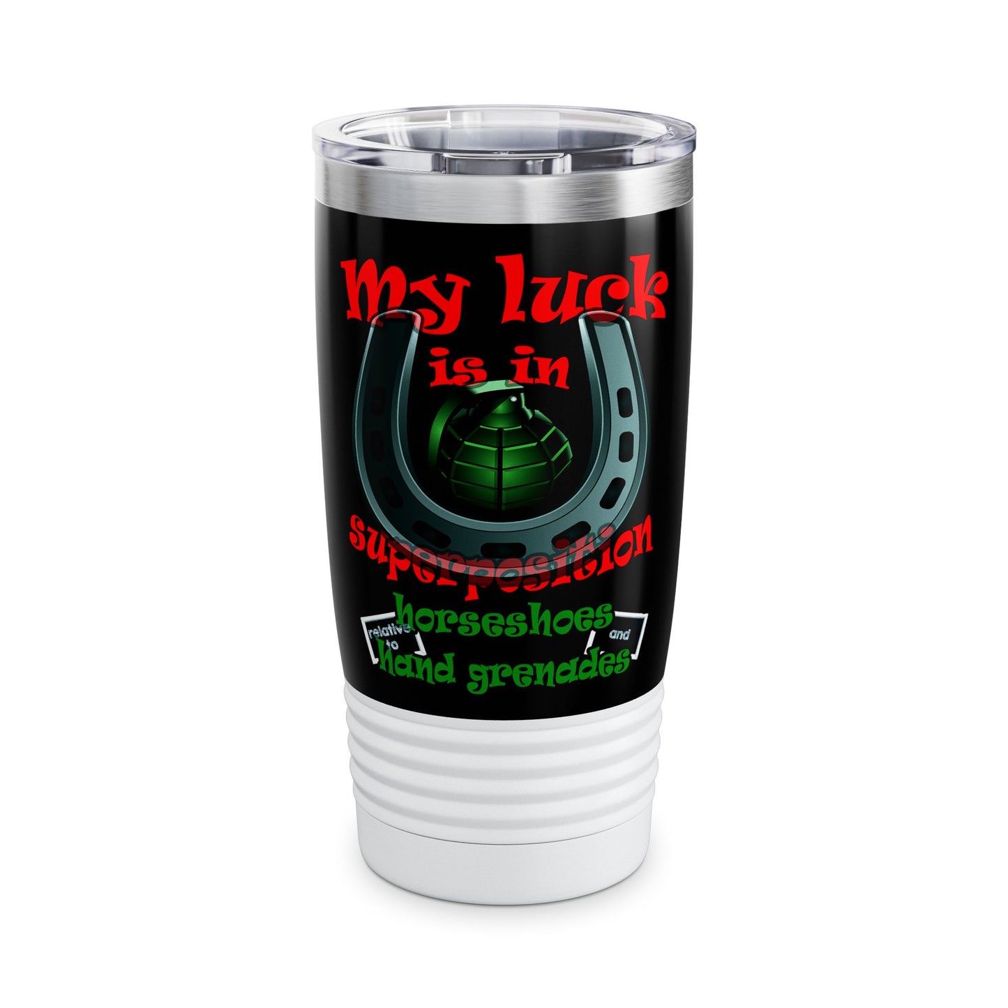 my luck - Ringneck Tumbler, 20oz (black)
