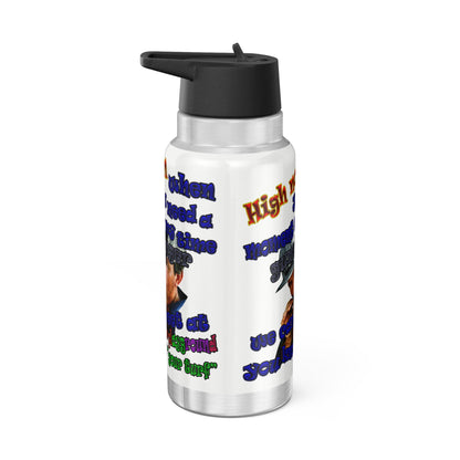 high noon - Gator Tumbler, 32oz (white)