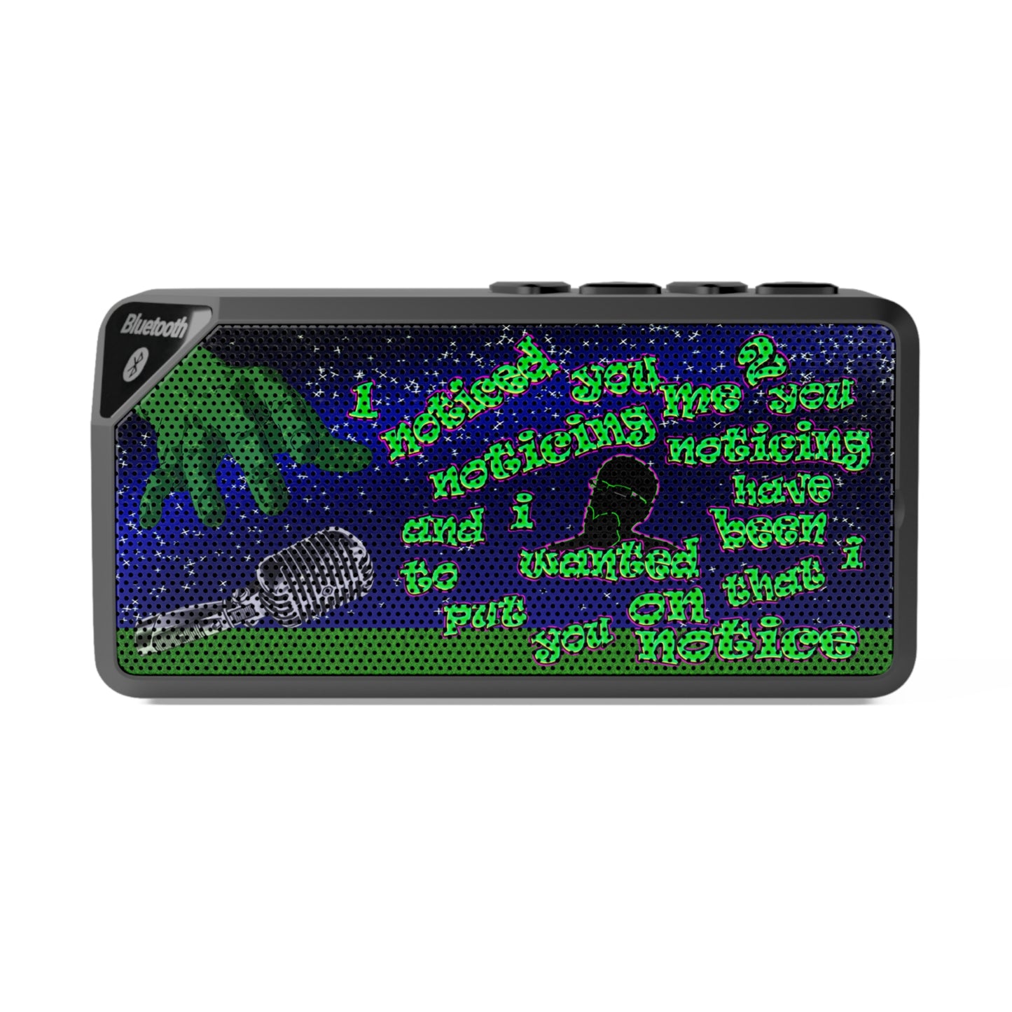 noticed you noticing - Jabba Bluetooth Speaker ('snoops' background)