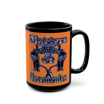 em cee squared - Black Mug (crusta)