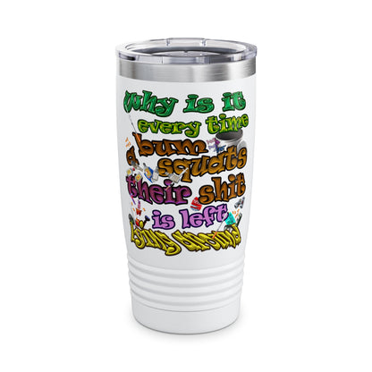 love peace - Ringneck Tumbler, 20oz