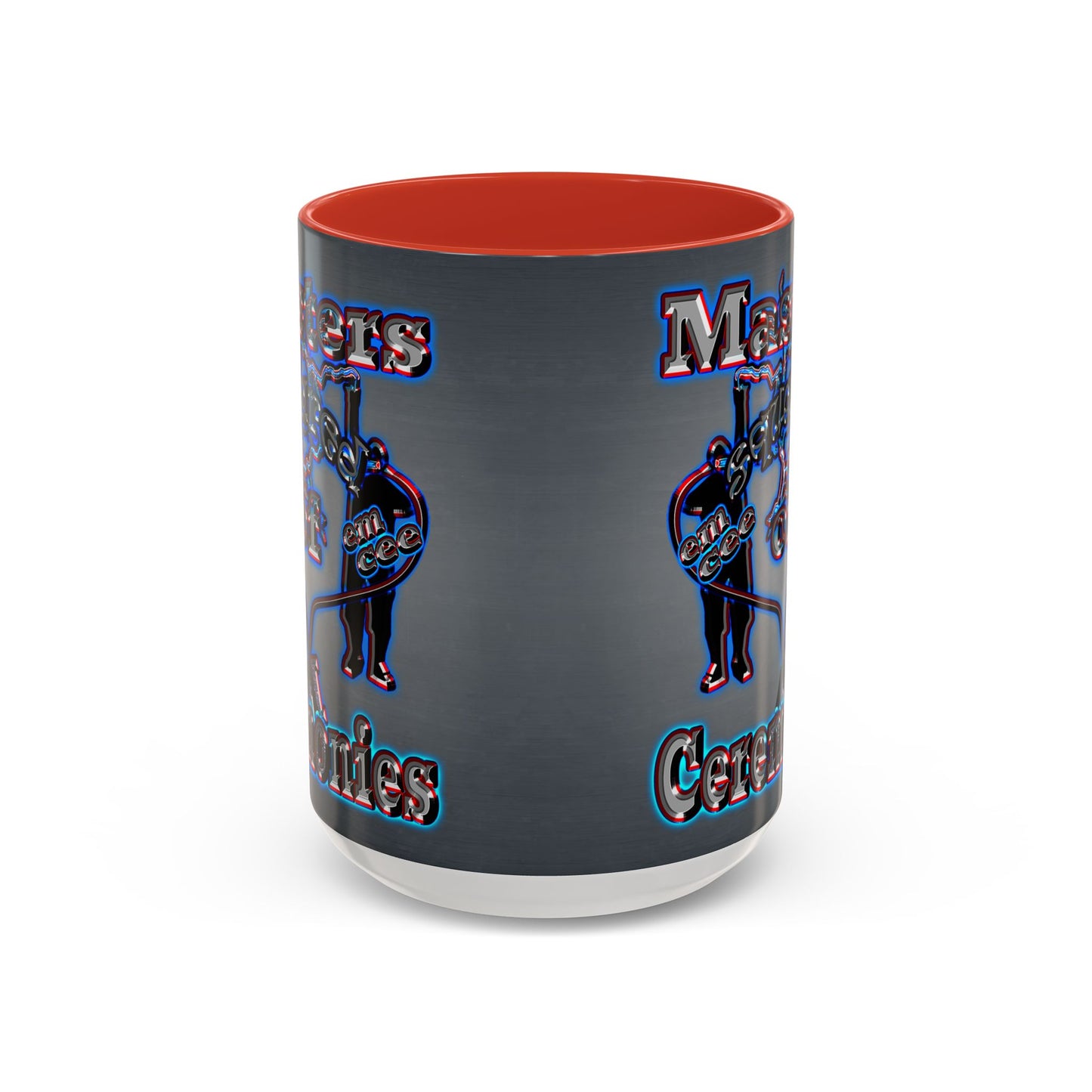 em cee squared - Accent Mug (grey-light grey)