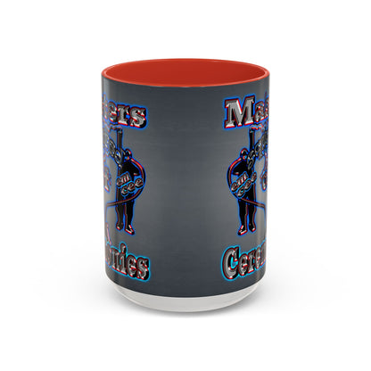 em cee squared - Accent Mug (grey-light grey)