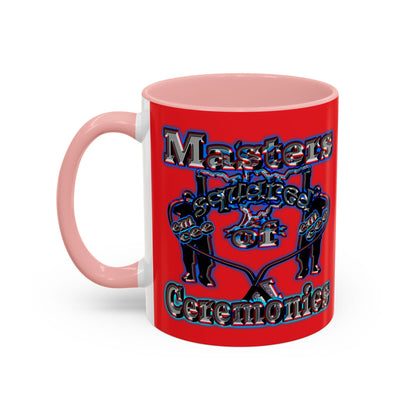 em cee squared - Accent Mug (red)