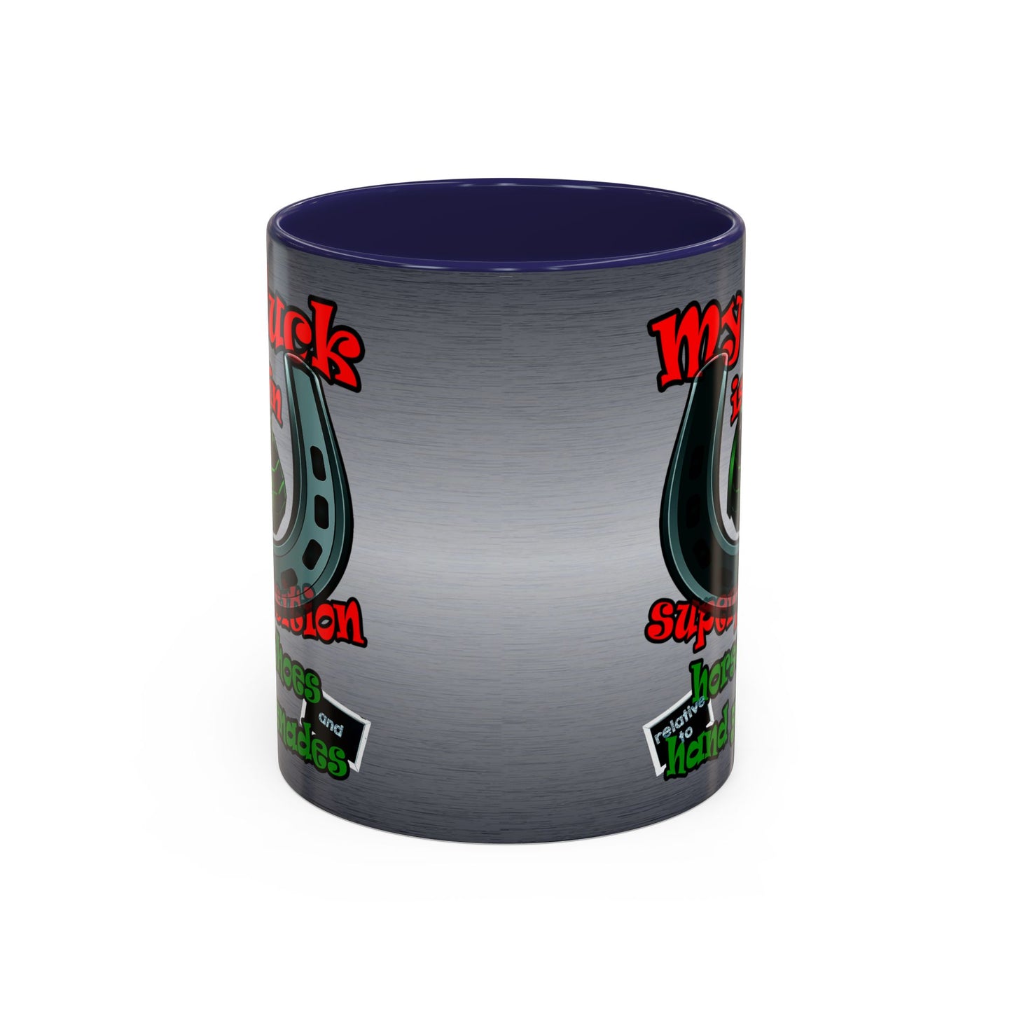 my luck - Accent Mug (brushed nickel)