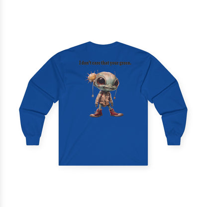 I don't care that your grey - Ultra Cotton Long Sleeve Tee