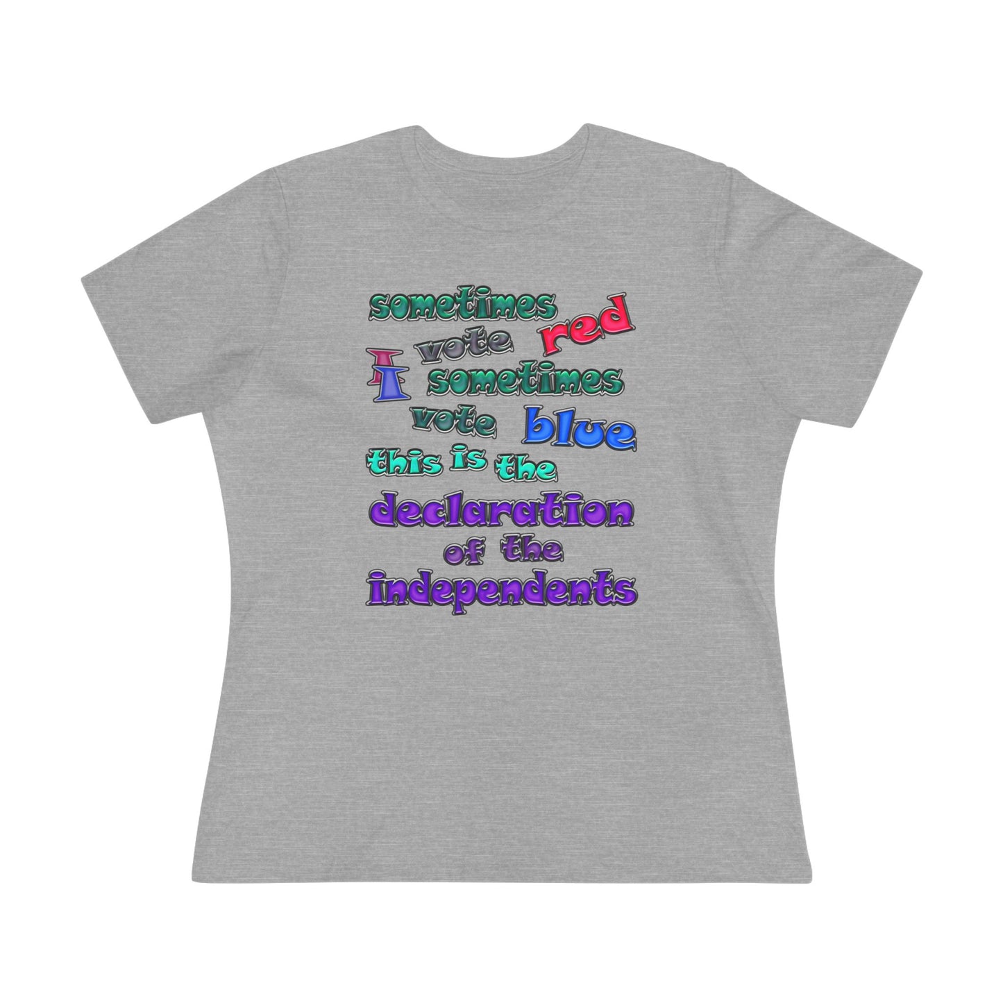 declaration of the independents - Women's Premium Tee