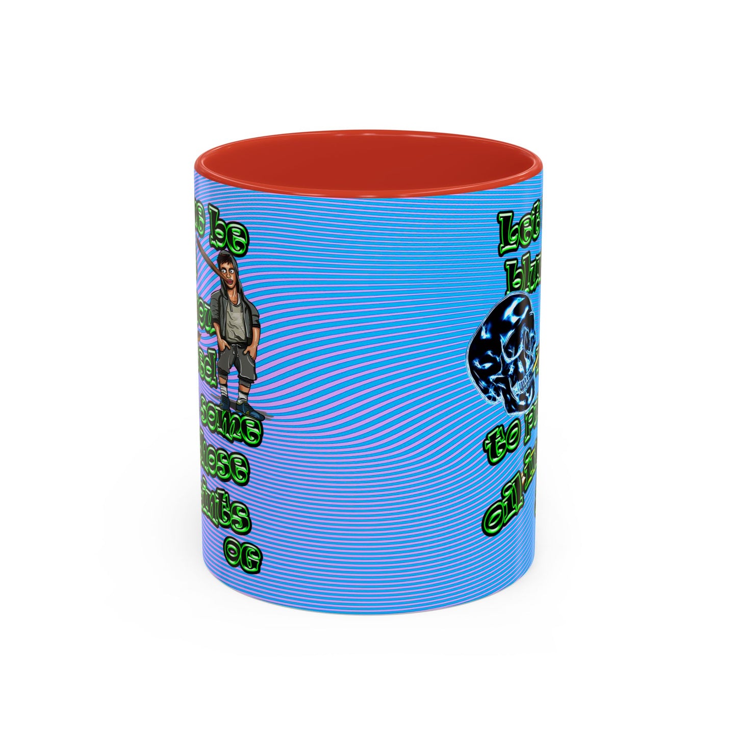 og - Accent Mug (light blue-purple wave)