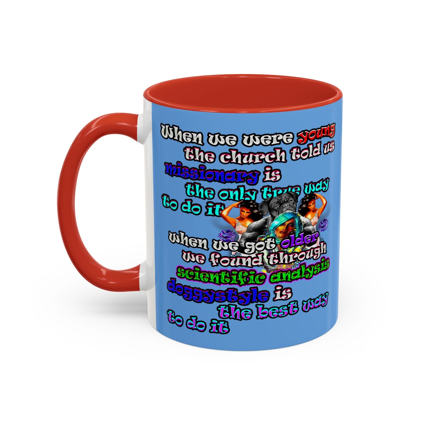 doggystyle - Accent Mug (light blue)