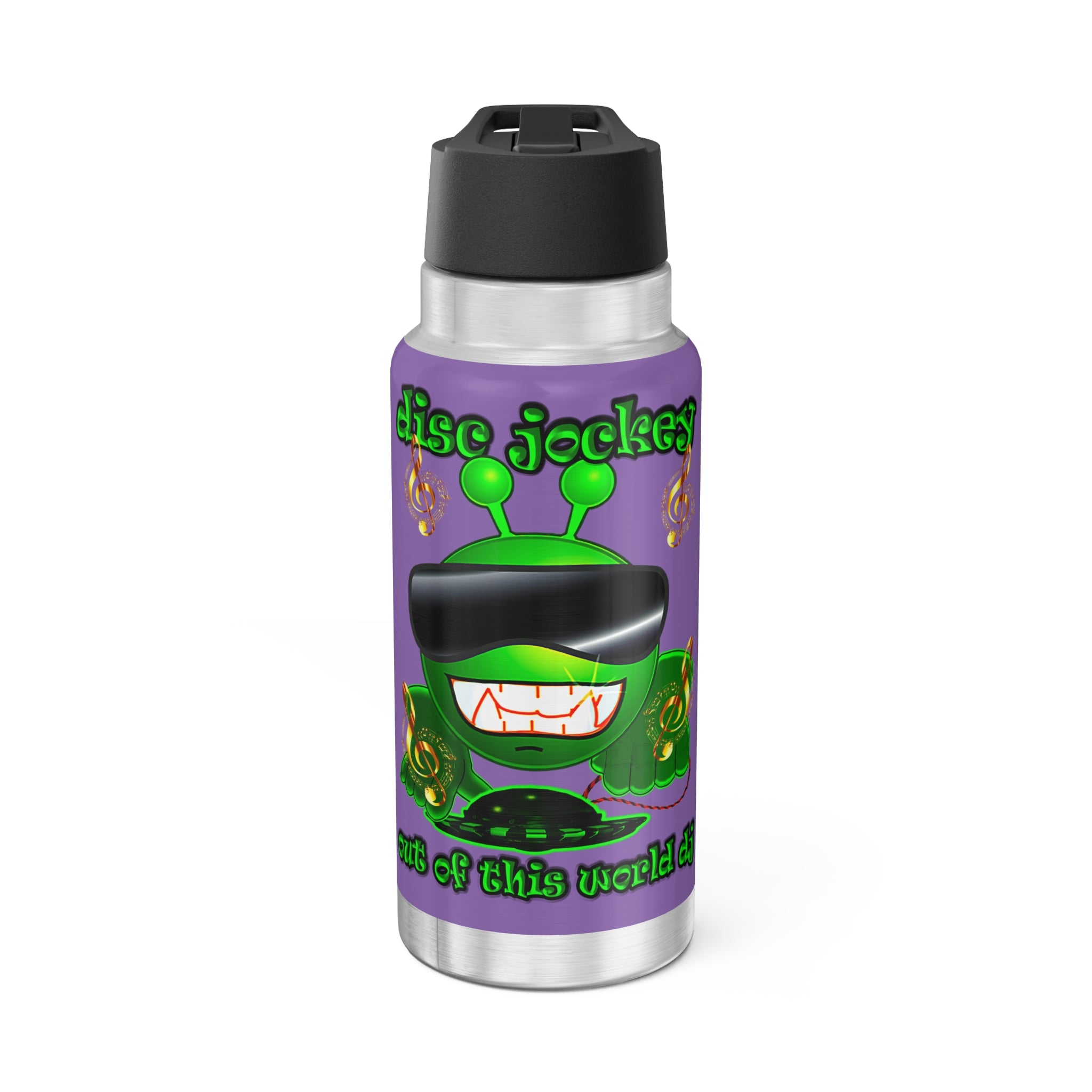 disc jockey - Gator Tumbler, 32oz (light purple)