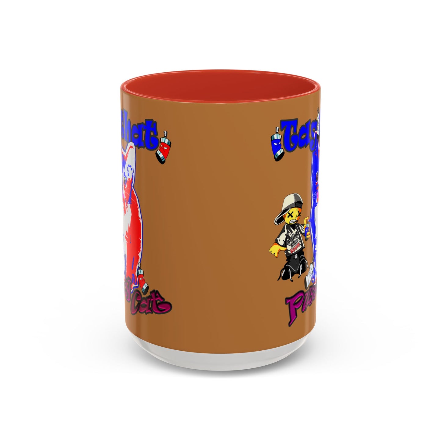 tag that - Accent Mug (light brown)