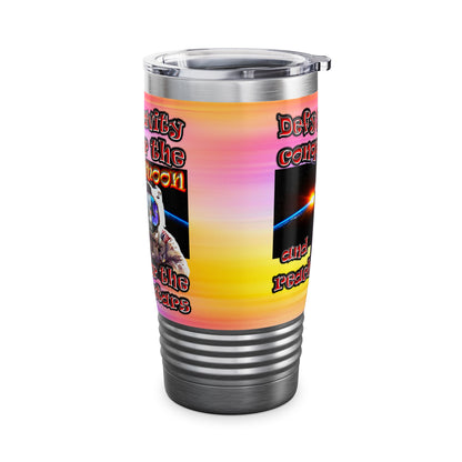 defy conquer reach - Ringneck Tumbler, 20oz (color blur)