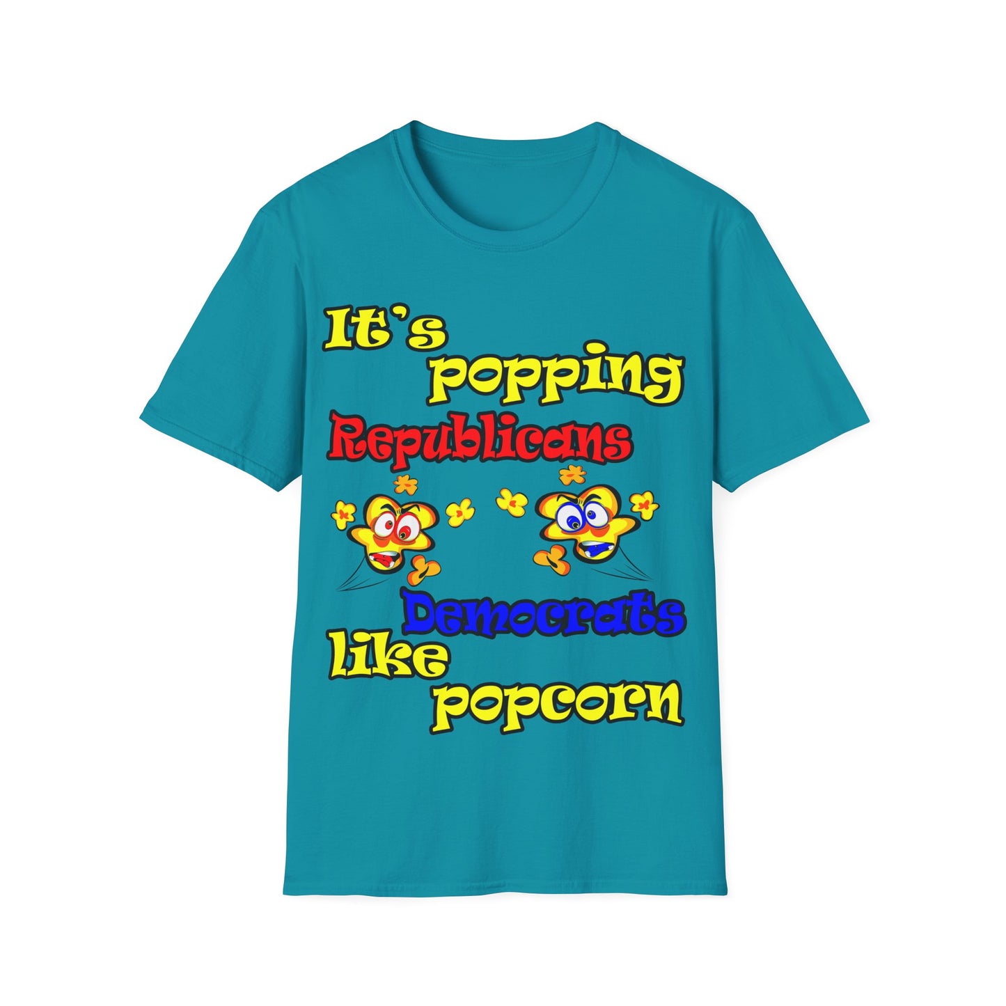 popping like popcorn - Unisex Softstyle T-Shirt