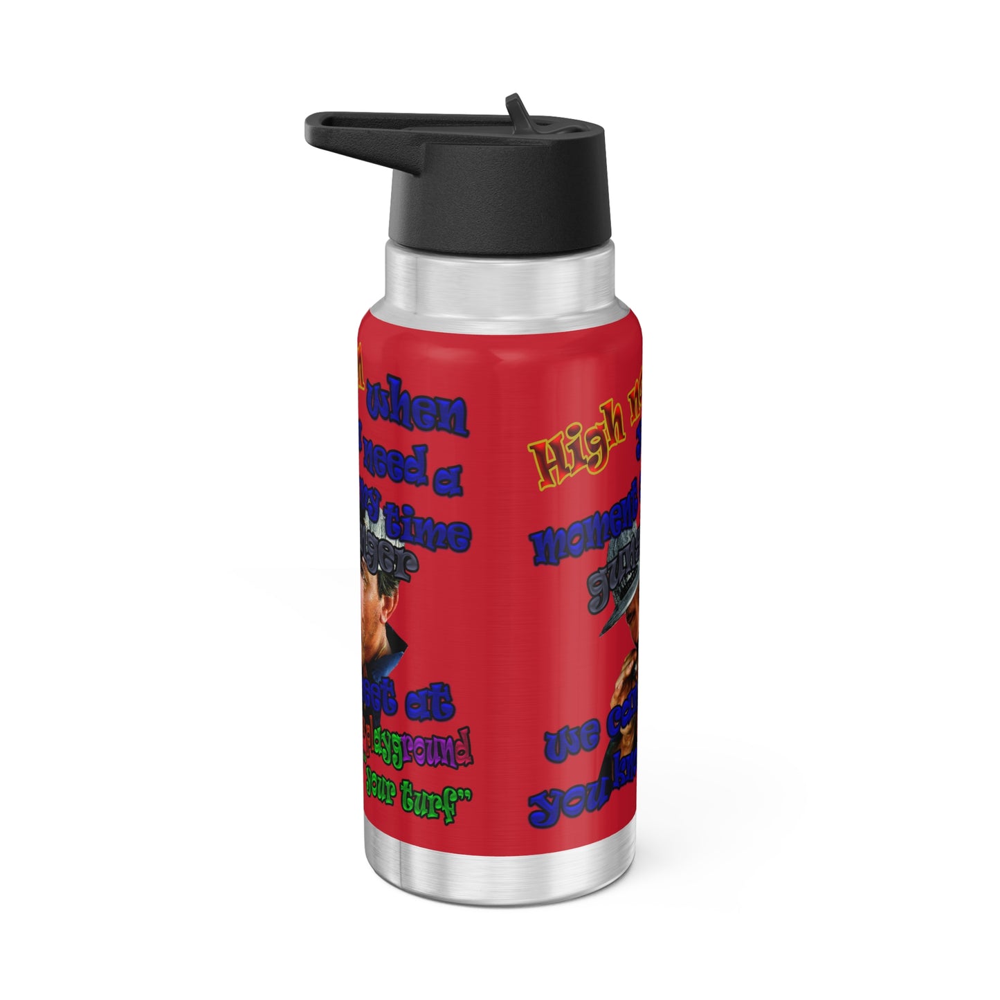 high noon - Gator Tumbler, 32oz (dark red)