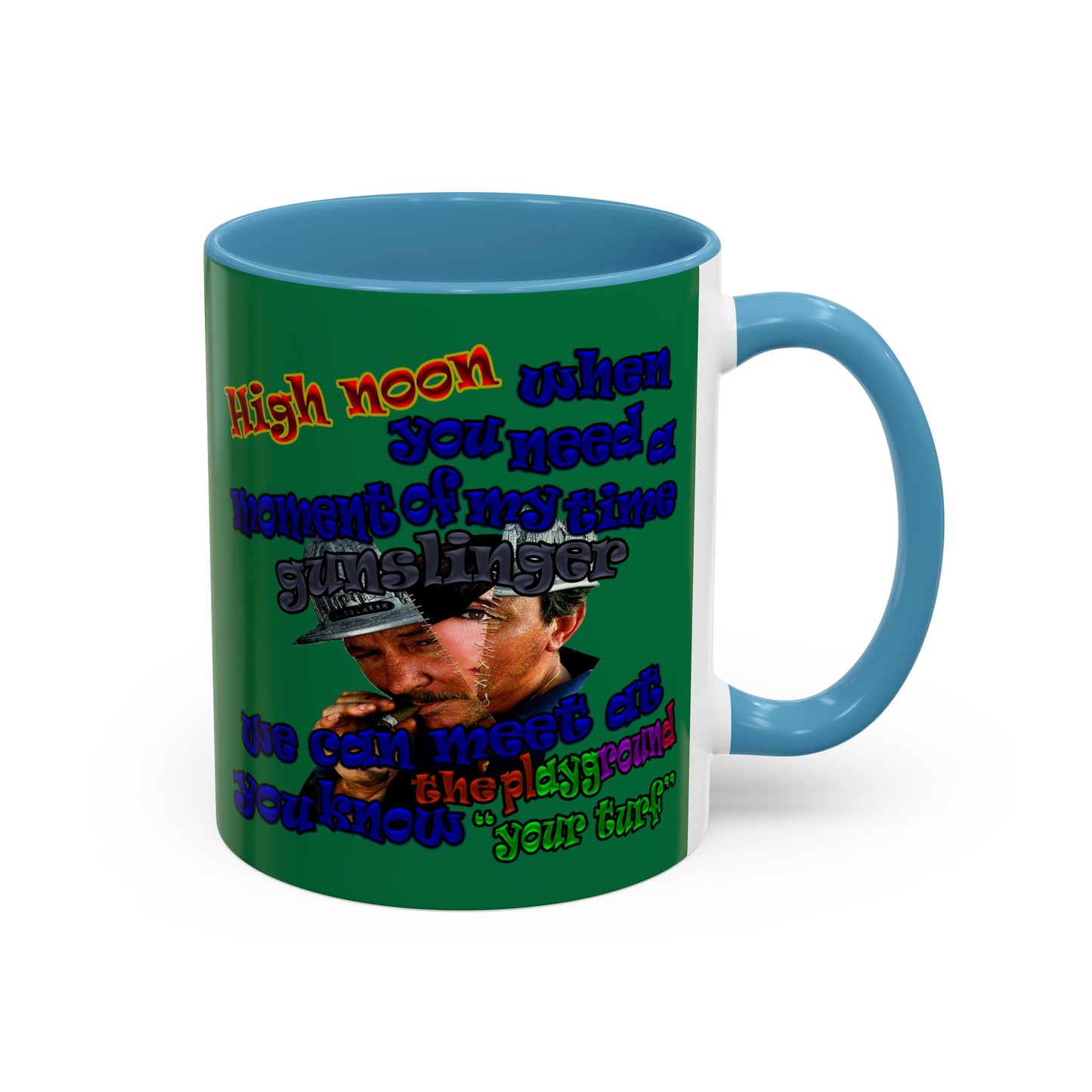 high noon - Accent Mug (dark green)