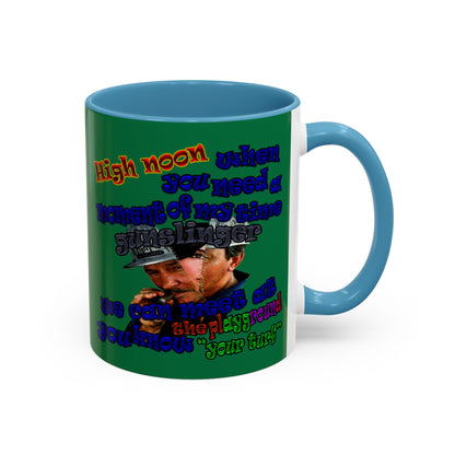high noon - Accent Mug (dark green)