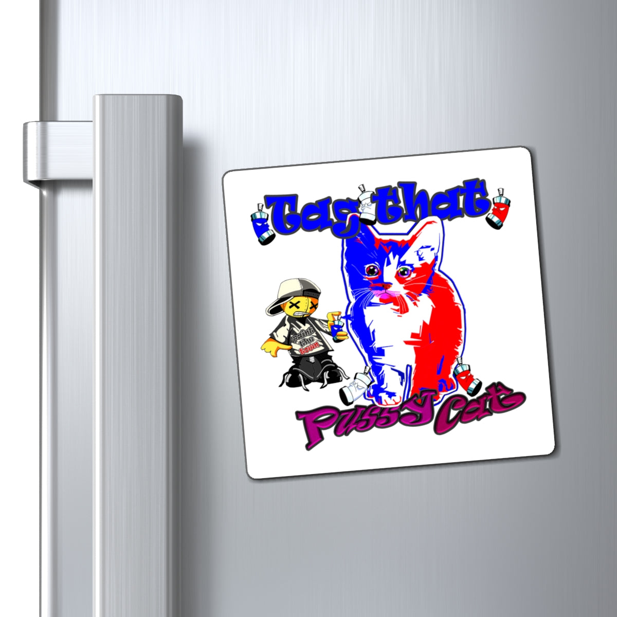 tag that - Magnets - (white)