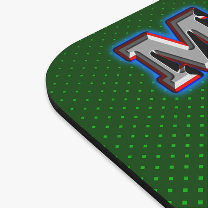 em cee squared - Mouse Pad (Rectangle) (logo green)