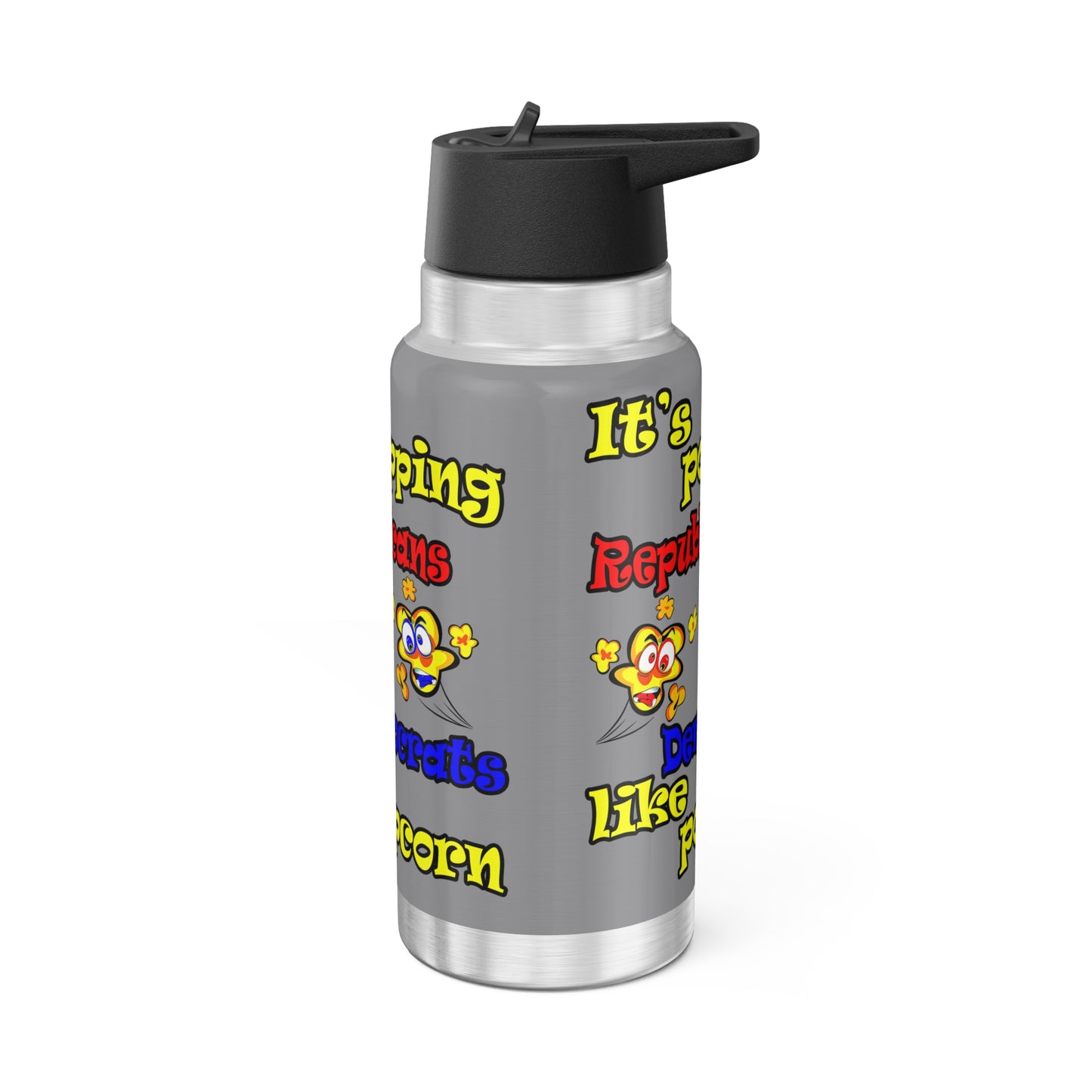 popping like popcorn - Gator Tumbler, 32oz (grey)