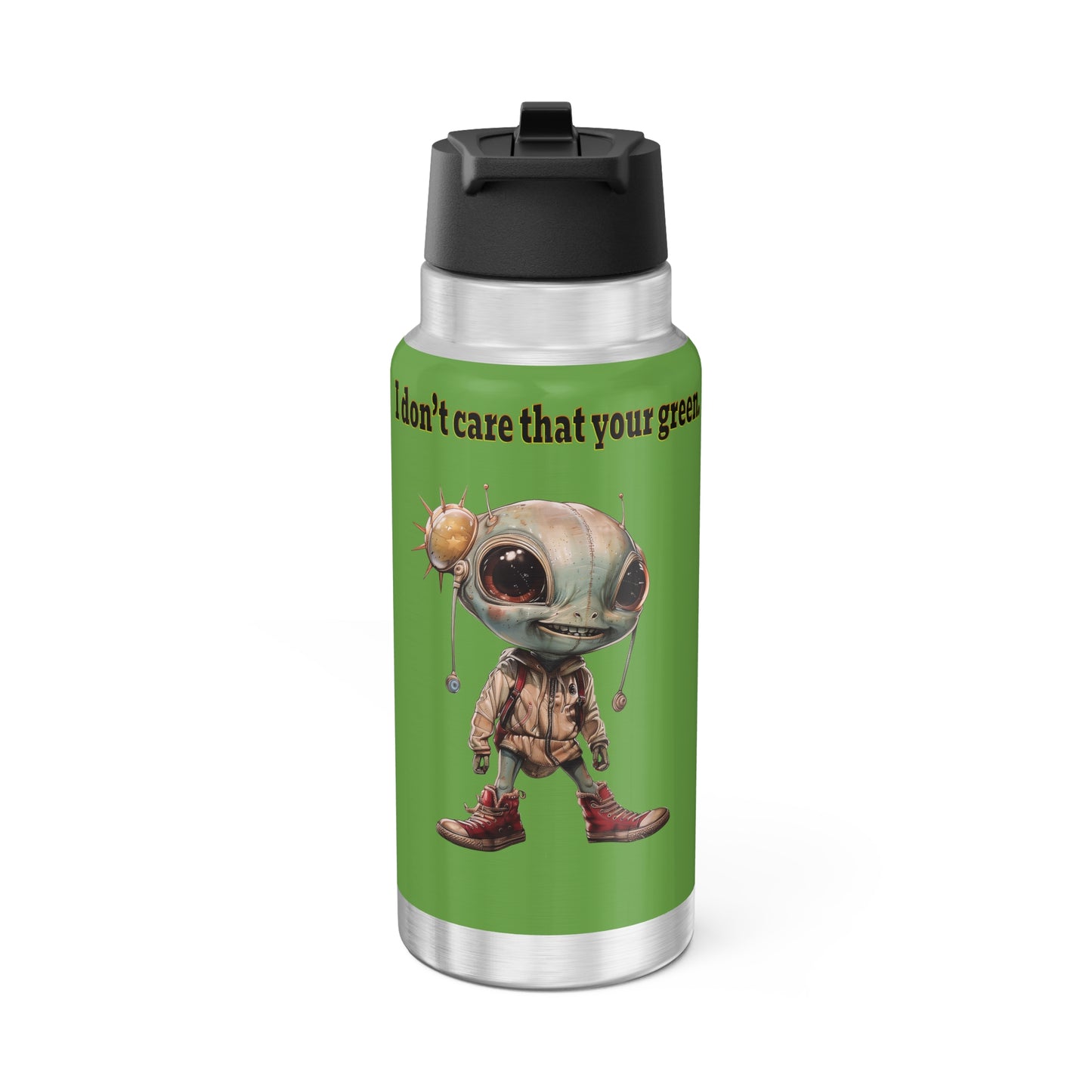 I don't care that your grey - Gator Tumbler, 32oz (green)