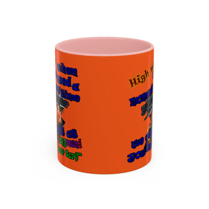 high noon - Accent Mug (orange)