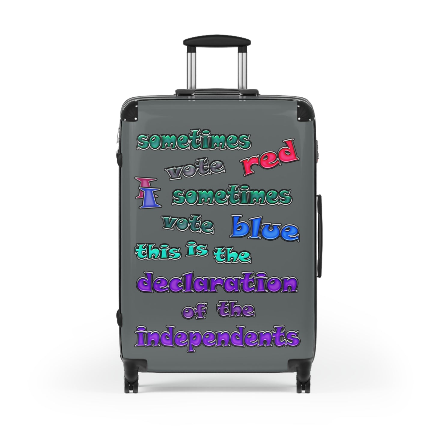 declaration of the independents - Suitcase (dark grey)