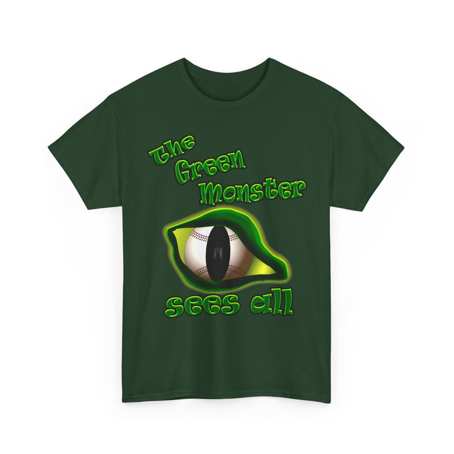 green monster - Unisex Heavy Cotton Tee