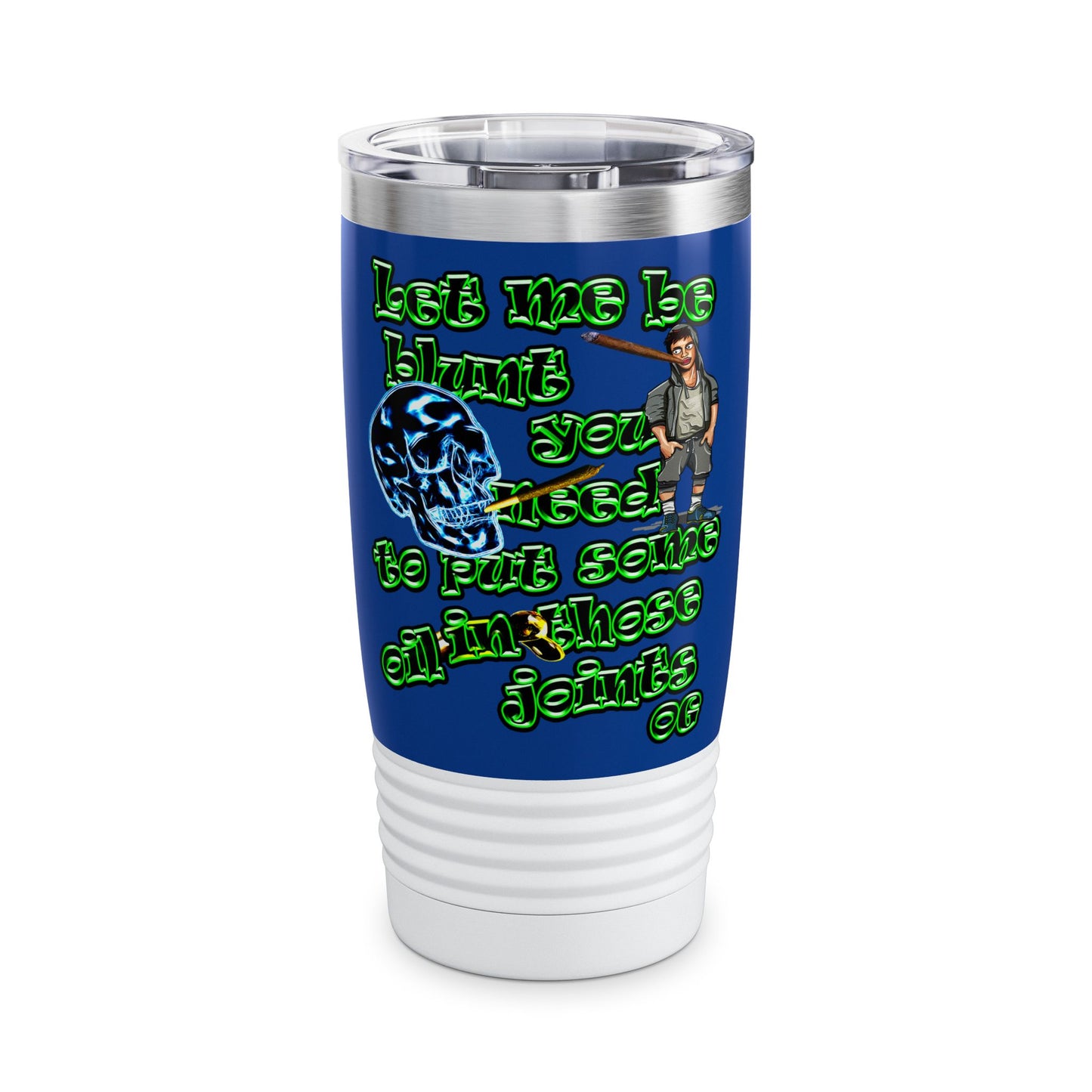 og - Ringneck Tumbler, 20oz (dark blue)