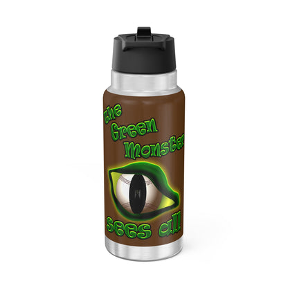 green monster - Gator Tumbler, 32oz (brown)